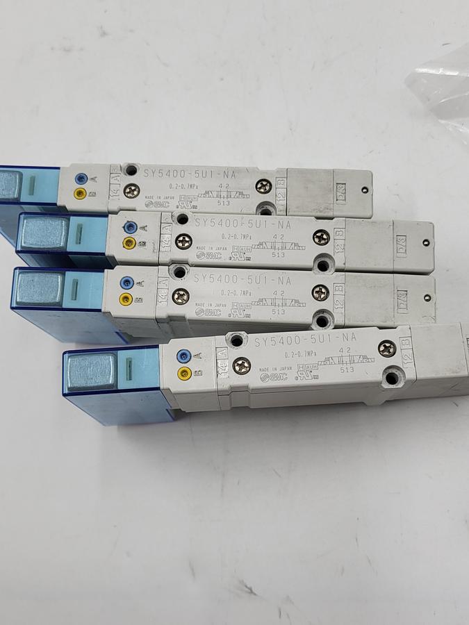 Used SMC SY5400-5U1-NA solenoid valve