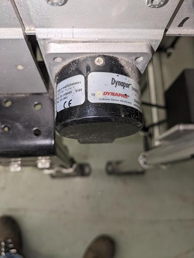 Used Dorner 8" wide x 24" long conveyor, variable speed drive.