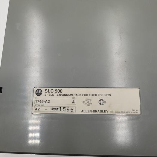 Used Allen-Bradley SLC 500 Power Supply 1746-A2 / 2- SLOT EXPANSION RACK