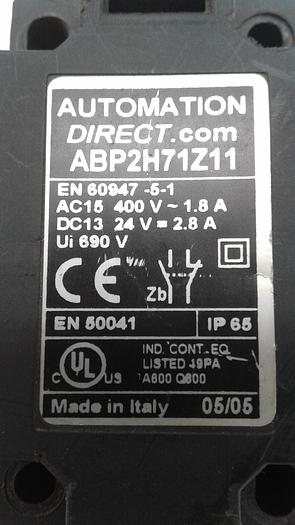Used Automation Direct ABP2H71Z11