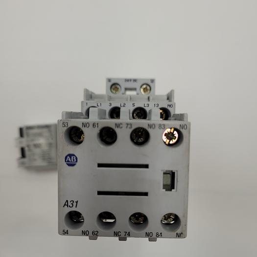 Used AB ALLEN BRADLEY 100-C09Z 10 A / 100-FSD250 A / 100-F A31 / 24 volt DC