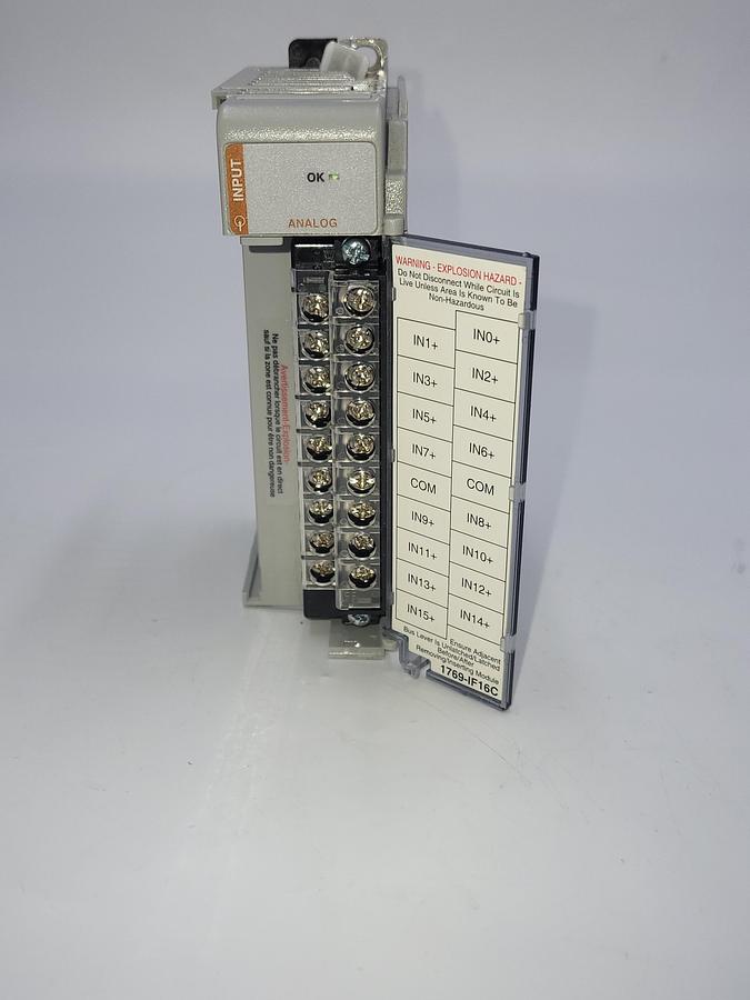 Used Allen Bradley 1769-IF16C 16 Channel Current Input Module 1g2gk 1gw