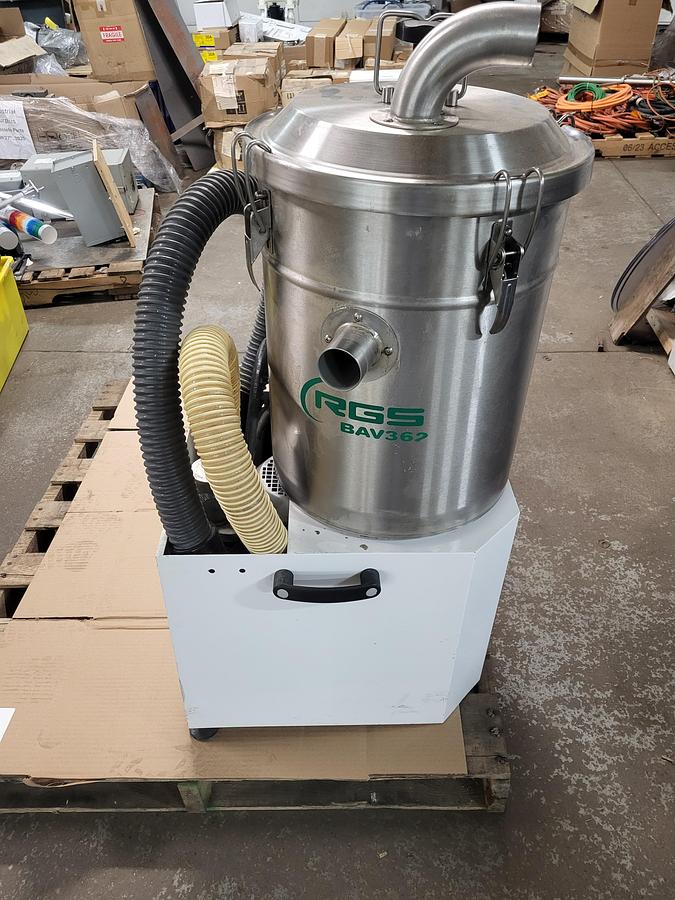 Used RGS Vacuum Systems M17590 BAV362TX1