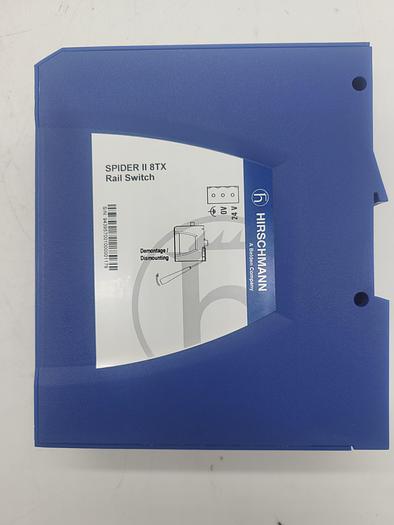 Used Hirschmann Spider II 8TX Rail Switch 61131-2