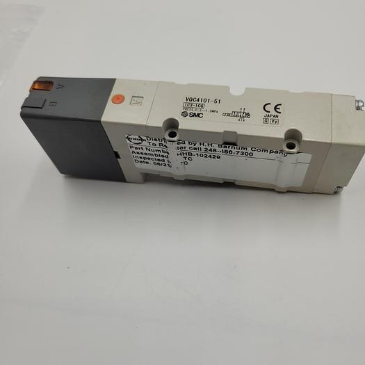 Used SMC VQC4400-51 SOLENOID ACTUATOR