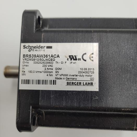 Used SCHNEIDER ELECTRIC BRS39AW361ACA - 3-phase stepper motor