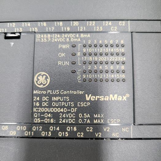 GE VERSAMAX MICRO PLUS CONTROLLER IC200UDD040-DF -*NEW* in original packaging