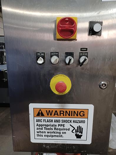 Used 10" auger 4'8" long chunker VFD portioner