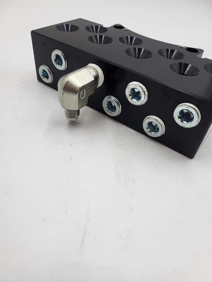 Used TI AE2T Tool Side Air Module With 8 - 3/8" NPT Pass Through Ports *NEW*