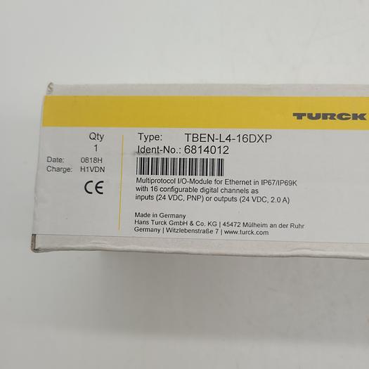 Turck Multi I/O Module TBEN-L4-16DSP