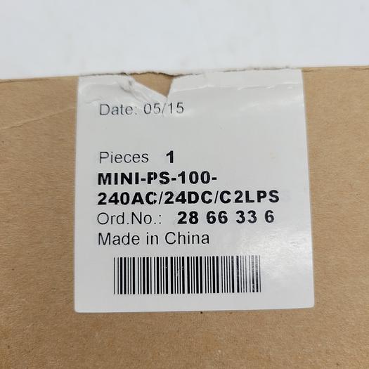 Phoenix Contact MINI-PS-100-240AC/24DC/C2LPS