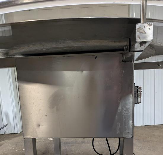 Used rotary accumulation/pack table