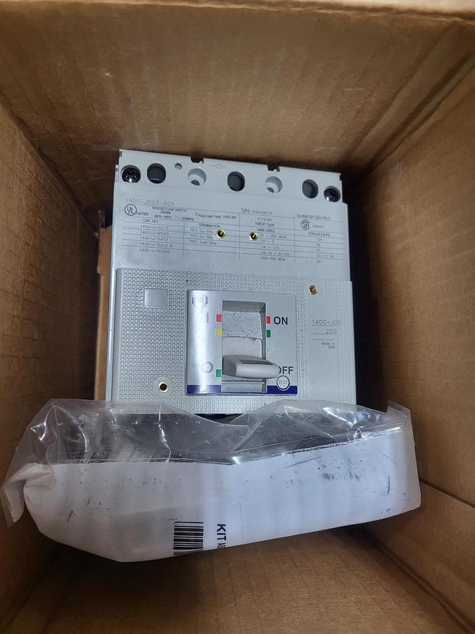 Allen-Bradley Bulletin 140G-J0S3-D25 Ser.A New in Box!