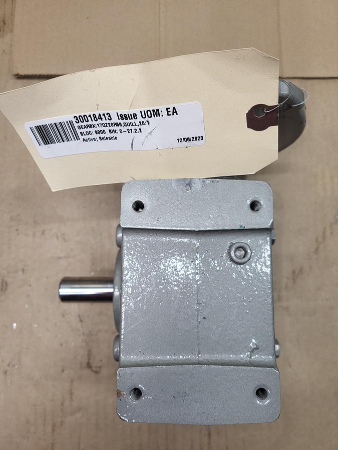 DODGE TIGEAR Right Angle Worm Gear Reducer 17QZ20R56 Ratio 20:1 *NEW - NO BOX** 56C Frame