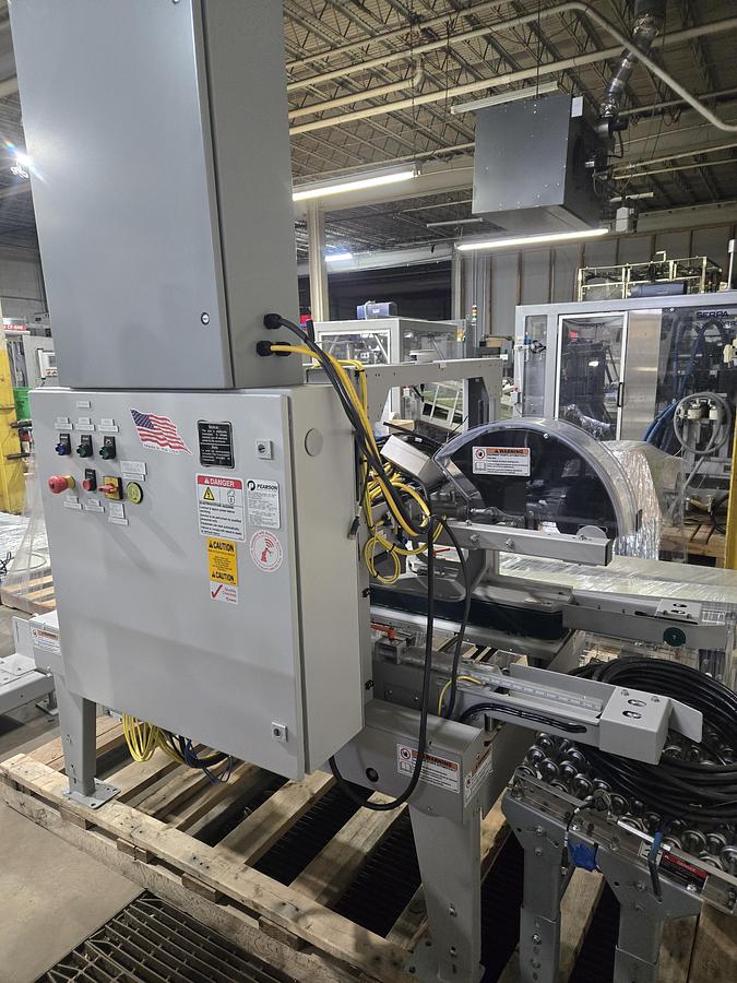Used 2023 Pearson Complete case pack and palletizing line 2023 Never ran production ( like New)