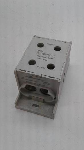 Used Bussmann PDBFS500 Cu/AI 600V 5/16 Hex Line Torque