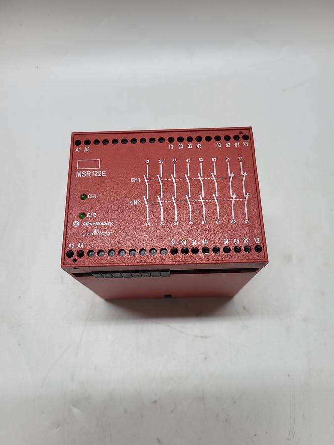 Used Allen-Bradley Guard Master MSR122E 440R-E21358 Ser.A