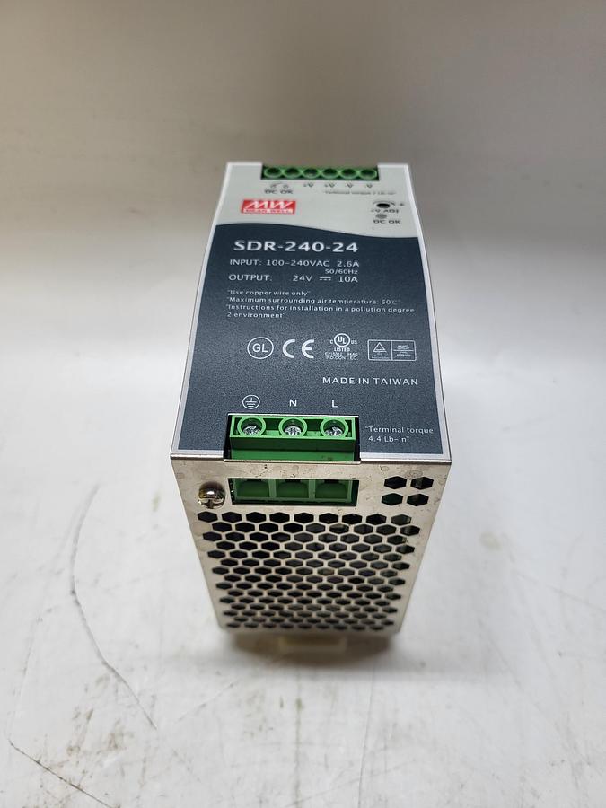 Used Meanwell SDR-240-24