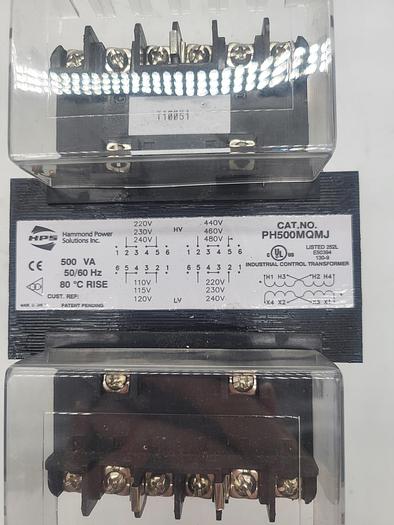 Used HPS PH500MQMJ Control Transformer