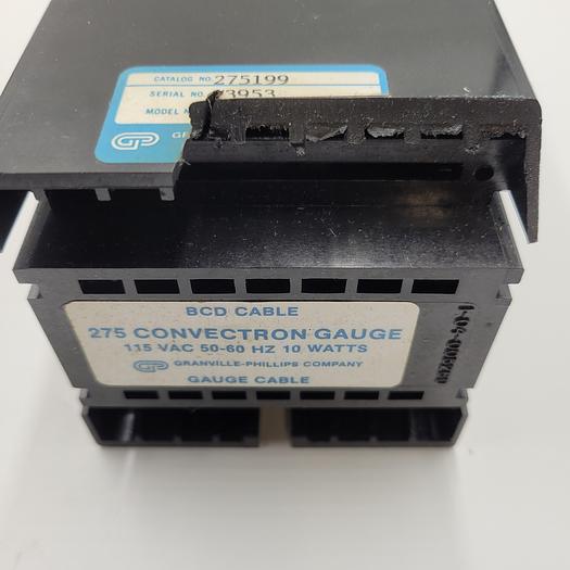 Used GRANDVILLE PHILLIPS 275 CONVECTRON GAUGE 275199