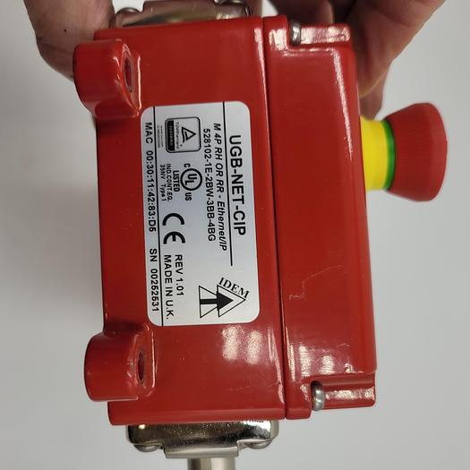 IDEM SAFETY SWITCH UGB-NET-CIP (M 4P RH OR RR / 528102-1E-2BW-3BB-4BG)
