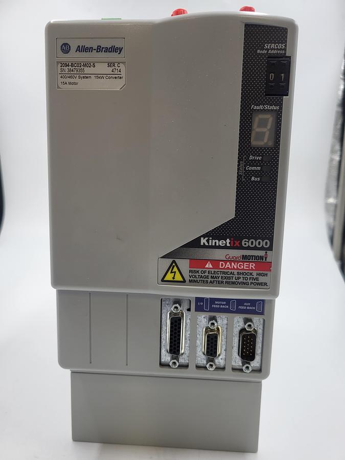Allen-Bradley 2094-BC02-M02-S Ser C Kinetix 6000 servo drive 4714 *new in box*