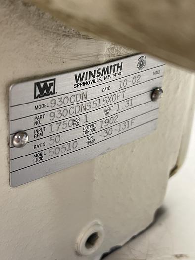 Used Winsmith 930CDN