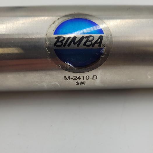 Used BIMBA M-2410-D PNEUMATICS CYLINDER