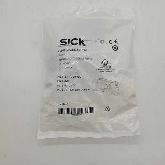 Sick ZLD18-CPZ5E2S01P02 Light Operate