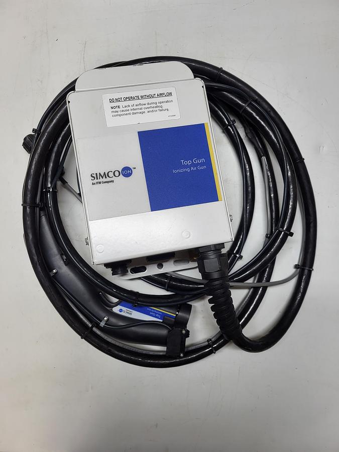 Used Simco Top Gun with Optical Sensor 230 VAC 50/60Hz 0.1A Max