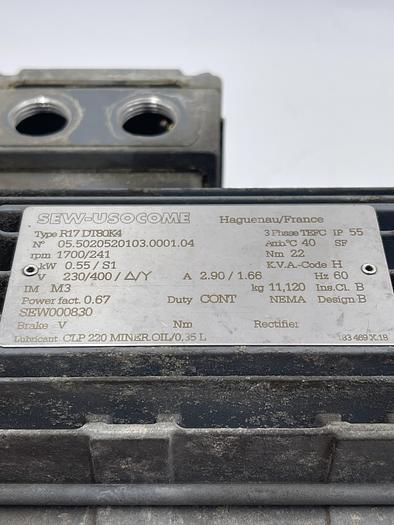 Used SEW USOCOME R17 DT80K4