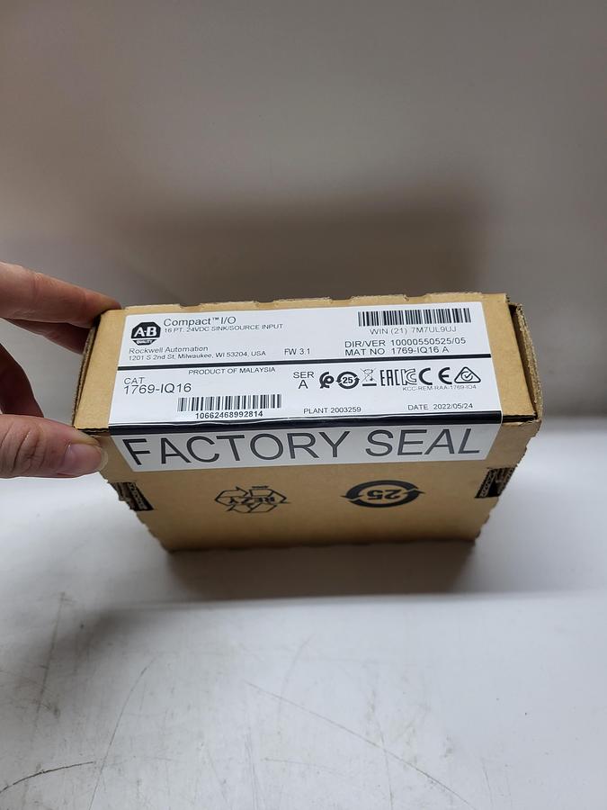 Allen-Bradley Compact I/O 1769-IQ16 Ser.A New Factory Sealed BOX!