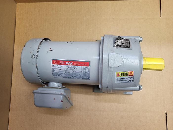 Used Max Geared Motor 1400K2GSN