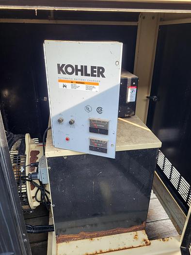 Used Kohler 30RZD 33KW Single phase 138 amp 120/240v natural gas/ propane generator