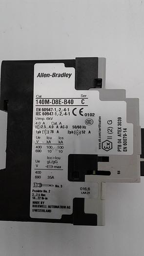 Used Allen-Bradley 140-D8E-B40