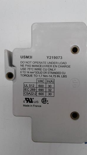 Used Ferraz Shawmut Ultra Safe USM31 Y219073