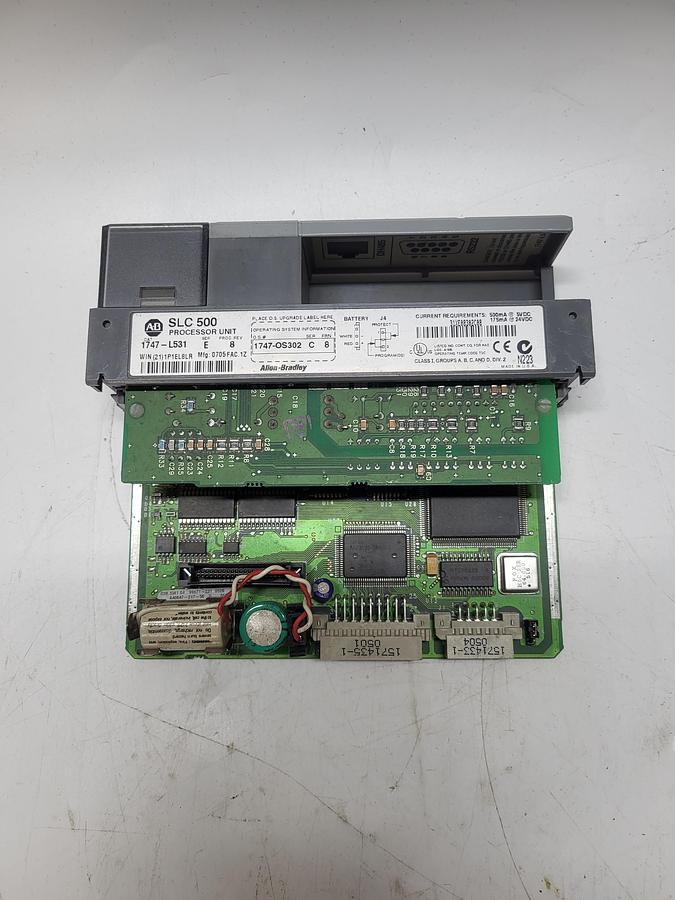 Used Allen-Bradley SLC500 Processer Unit 1747-L531 Ser.E