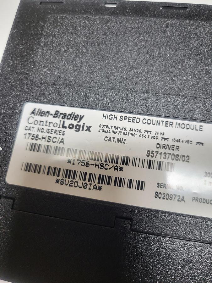 Used Allen-Bradley Control Logix High Speed Counter Module 1756-HSC Ser.A