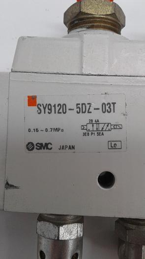 Used SMC Solenoid Valve SY9120-5DZ-03T