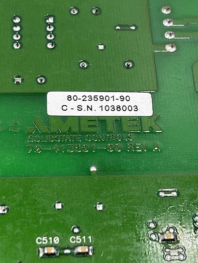 Used AMETEK 70-413591-99 Rev A 