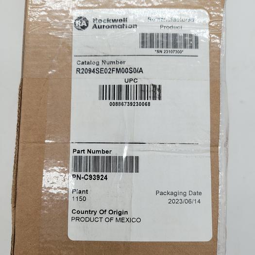 Kinetix 6200 Module 2094-SE02F-M00-S0/A SAME DAY SHIPPING Sealed Athentic AB NOS