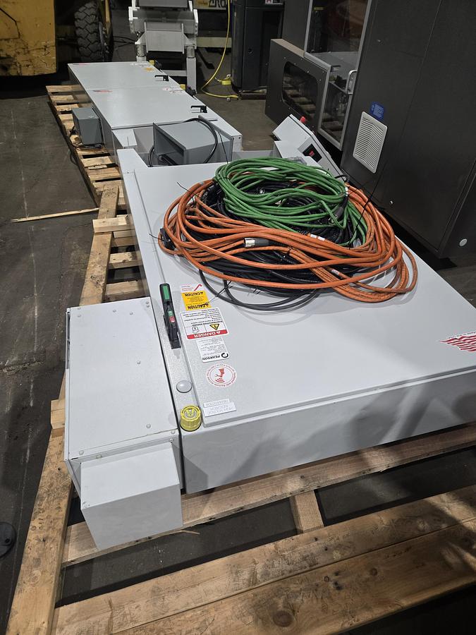 Used 2023 Pearson Complete case pack and palletizing line 2023 Never ran production ( like New)