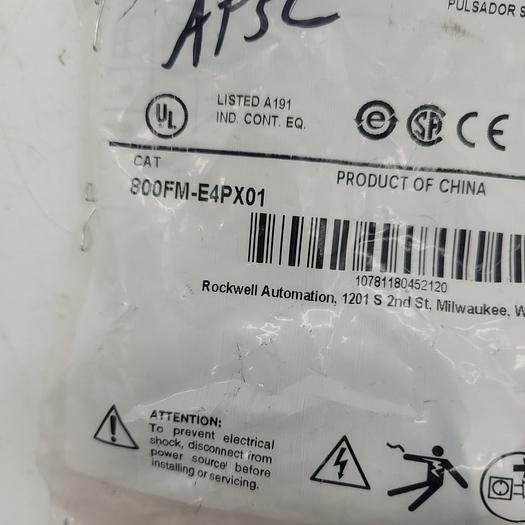 Allen-Bradley 800FM-E4PX01 Ser.A