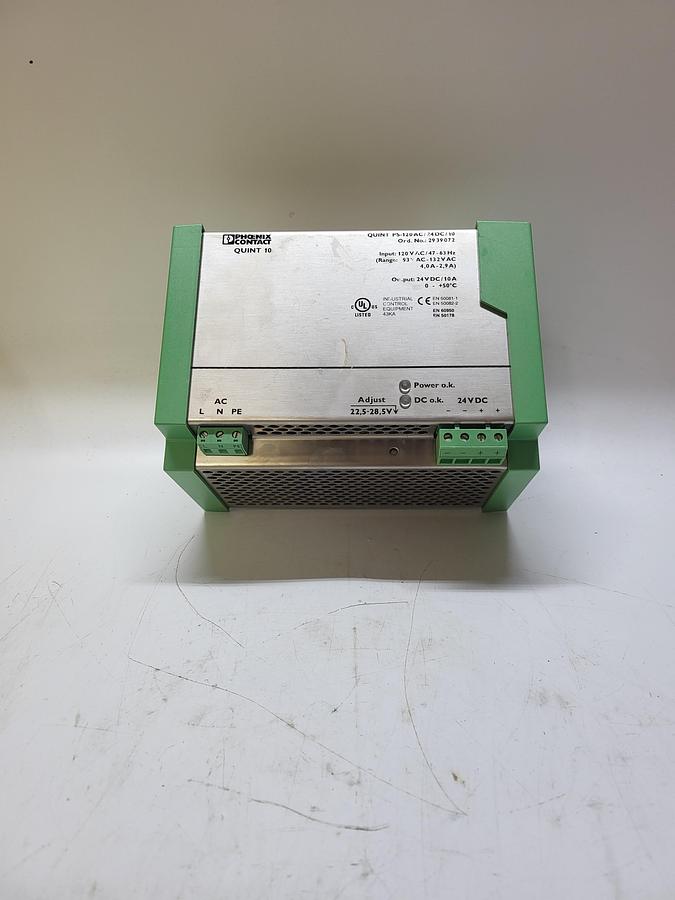 Used Phoenix Contact Quint PS-120 AC/24DC/10 29 39 072