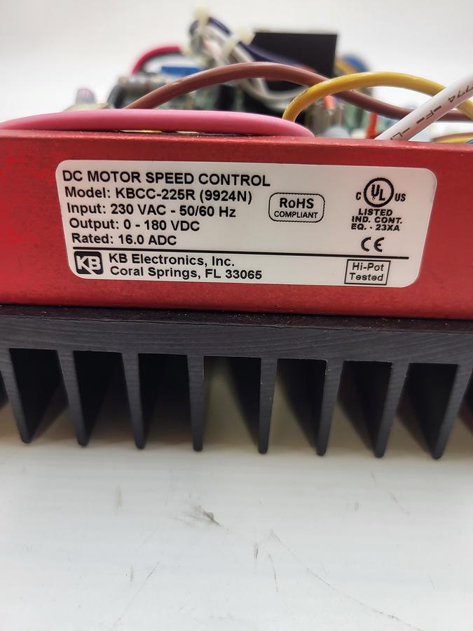 Used KB Electronics KBCC-225R (9924N) 230 VAC - 50/60 Hz