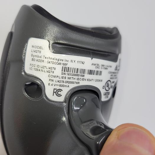 Zebra LI4278 Wireless Bluetooth Barcode Scanner *NEW*