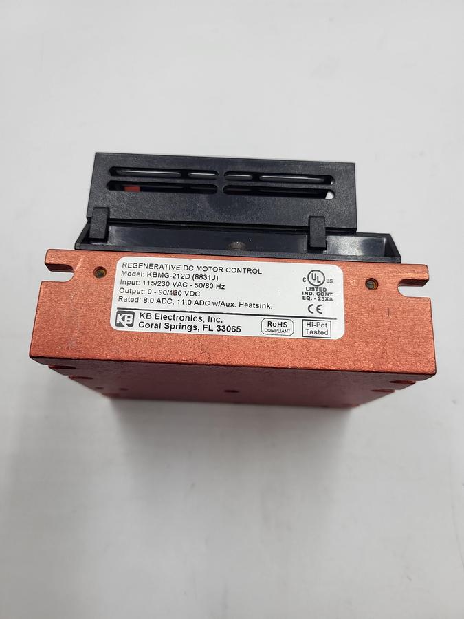 Used KB Electronics Regenerative DC motor control KBMG-212D (8831J)