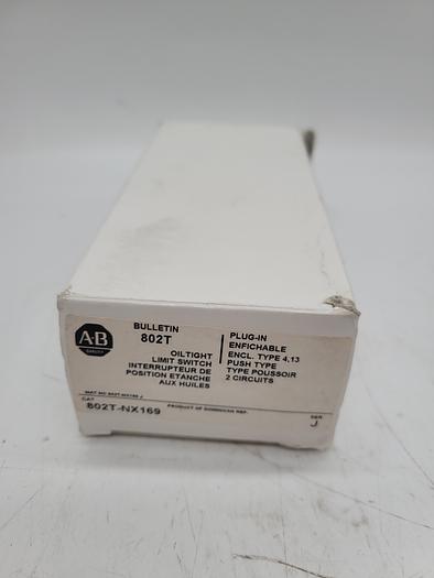 Authentic Allen-Bradley 802T-NX169 Ser.J