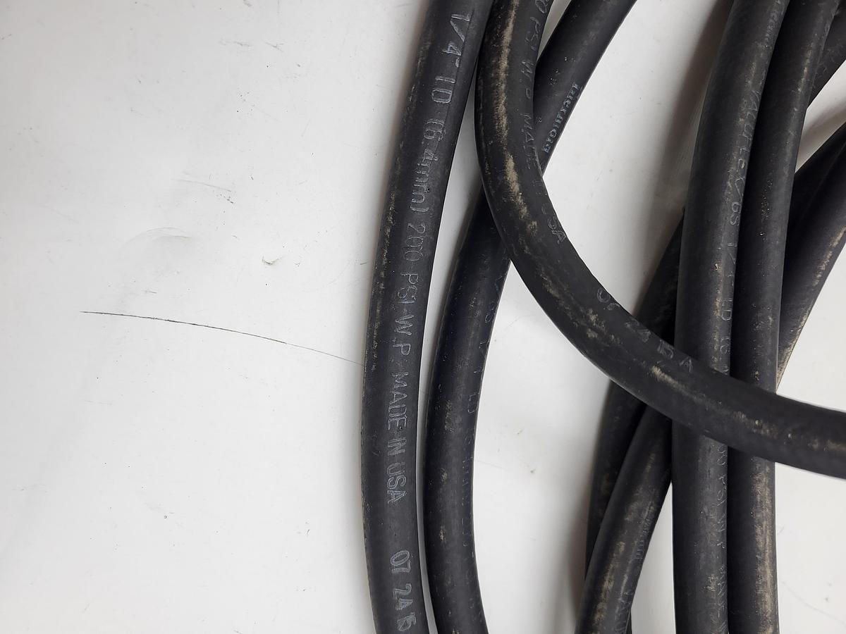 Used Lincoln welding hose Thermoid 1/4" 200 PSI WP 29' long