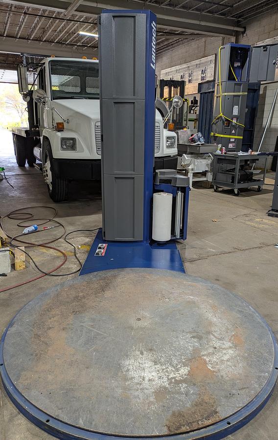 Used Landtech Q300 stretch wrapper